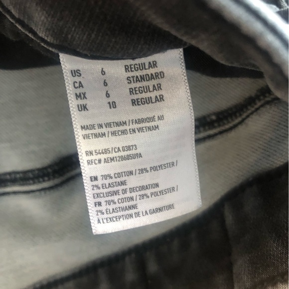 American Eagle High Waist Jegging in Grey - Picture 8 of 10